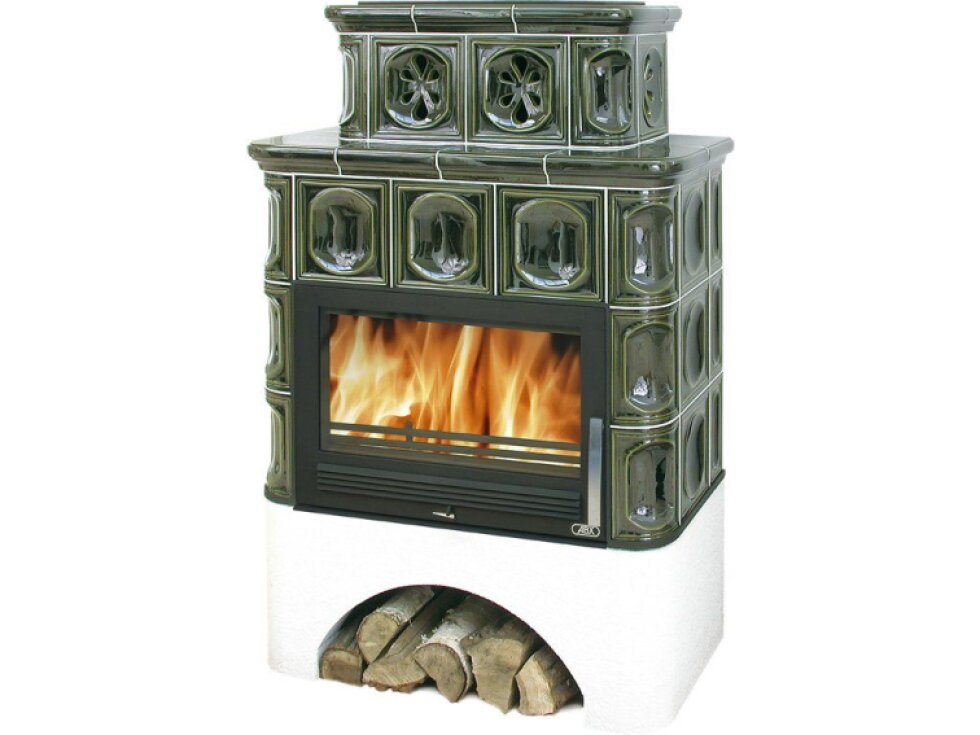 ABX Karelie - kachlová kamna s výměníkem 10 kW