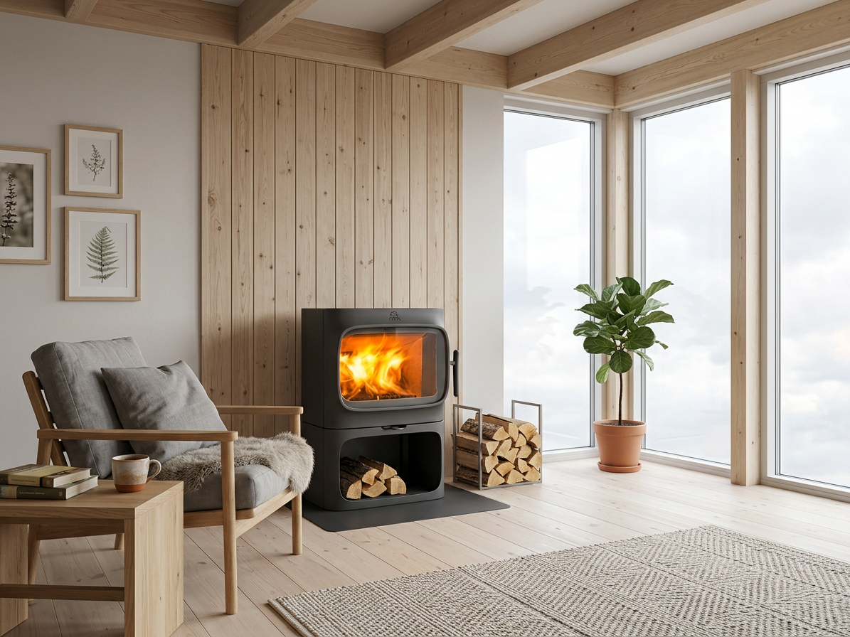 Jotul F 305 R B BP - Krbová litinová kamna na dřevo
