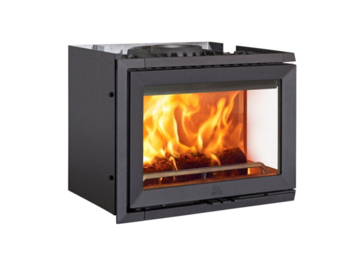 Jotul I 620 BP FR Krbová vložka, přední a pravé boční prosklení, černý lak