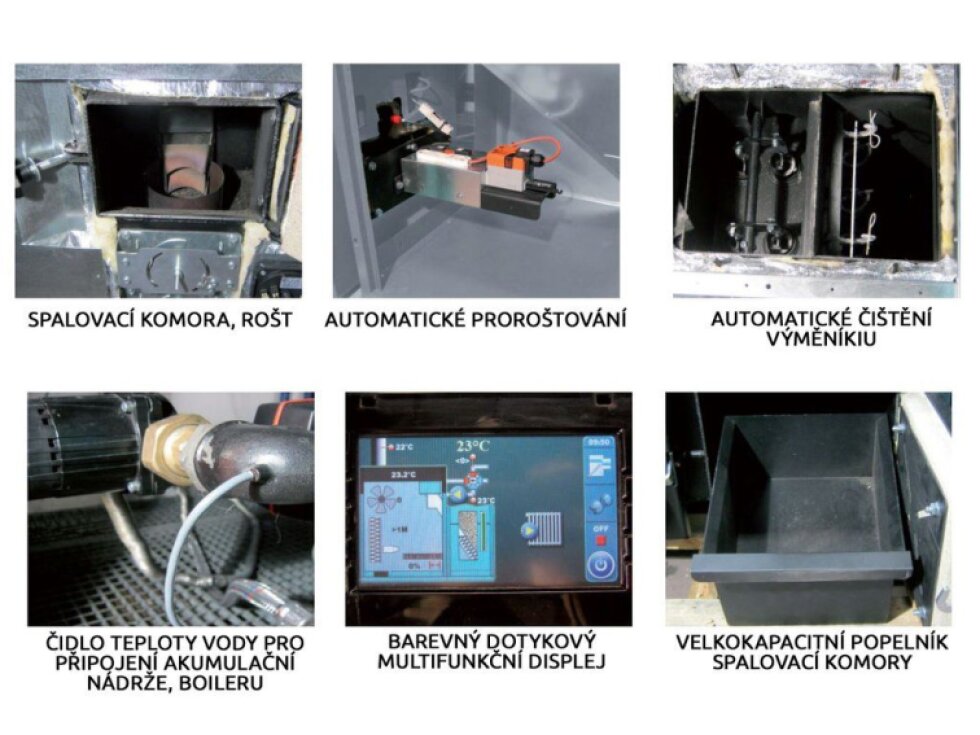 Kalor Automatik 31 - Automatický kotel na pelety, biomasu