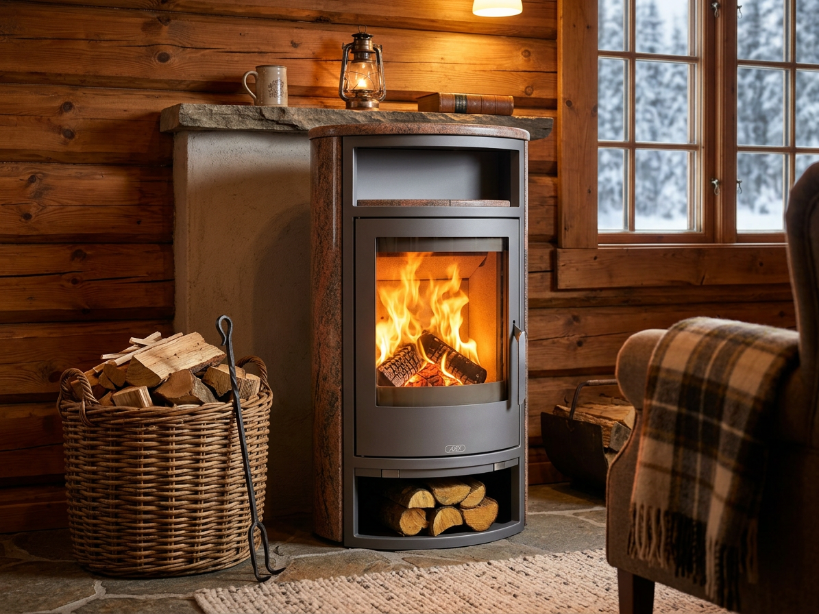 ABX Polar 6 žula kašmír - krbová kamna