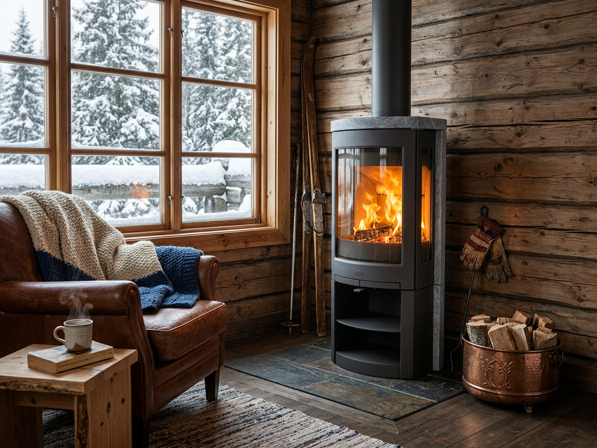 Jotul F 377v2 Advance BP - Krbová litinová kamna na dřevo
