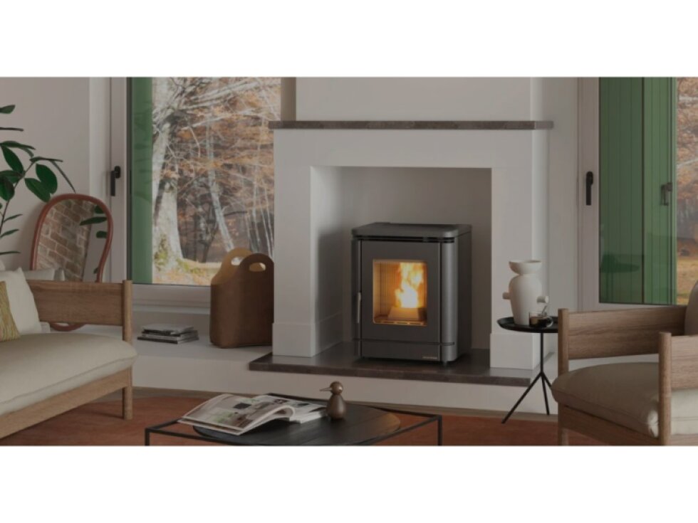 La Nordica PEGGY - Kamna na pelety, hermeticky uzavřená