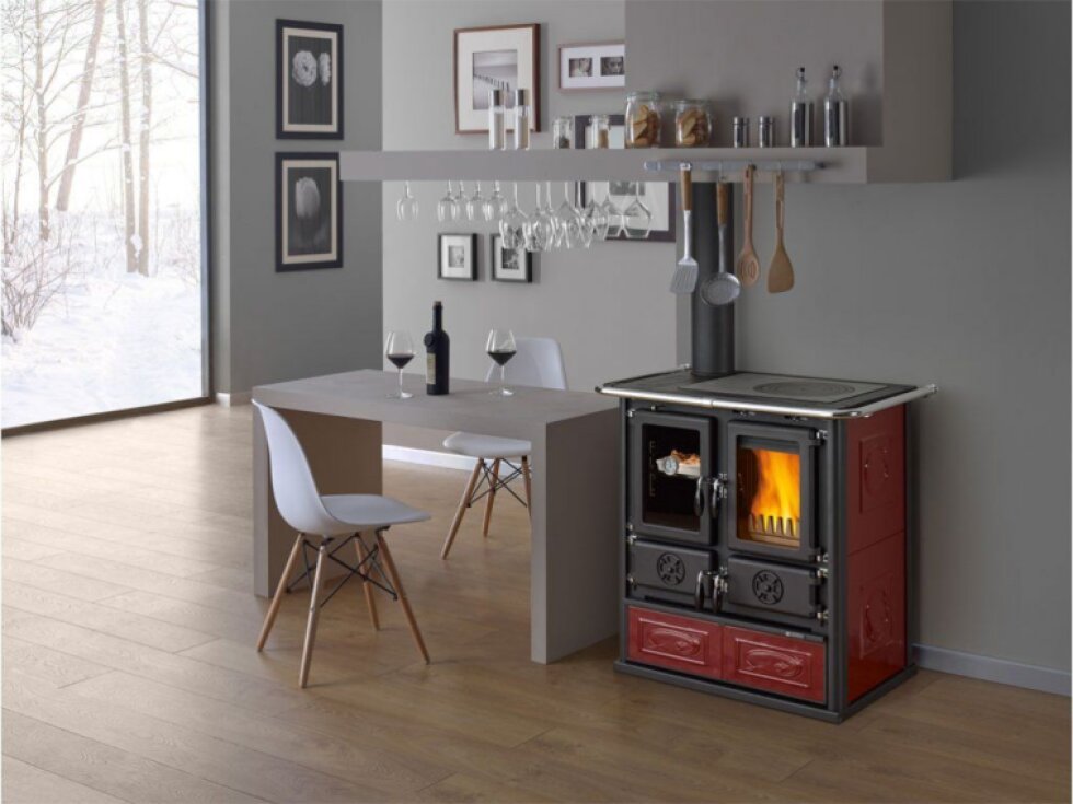 La Nordica ROSETTA SX 16 CERAMICA - Sporák na tuhá paliva