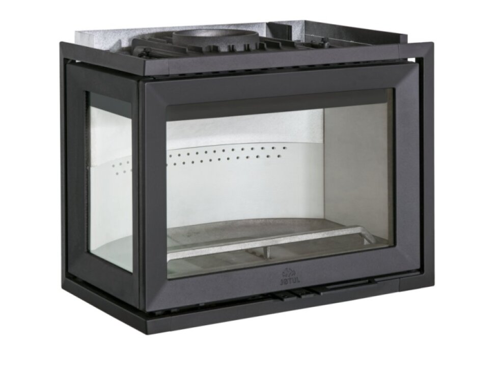 Jotul I 520 FR BP Krbová vložka - přední a pravé boční prosklení, černý lak