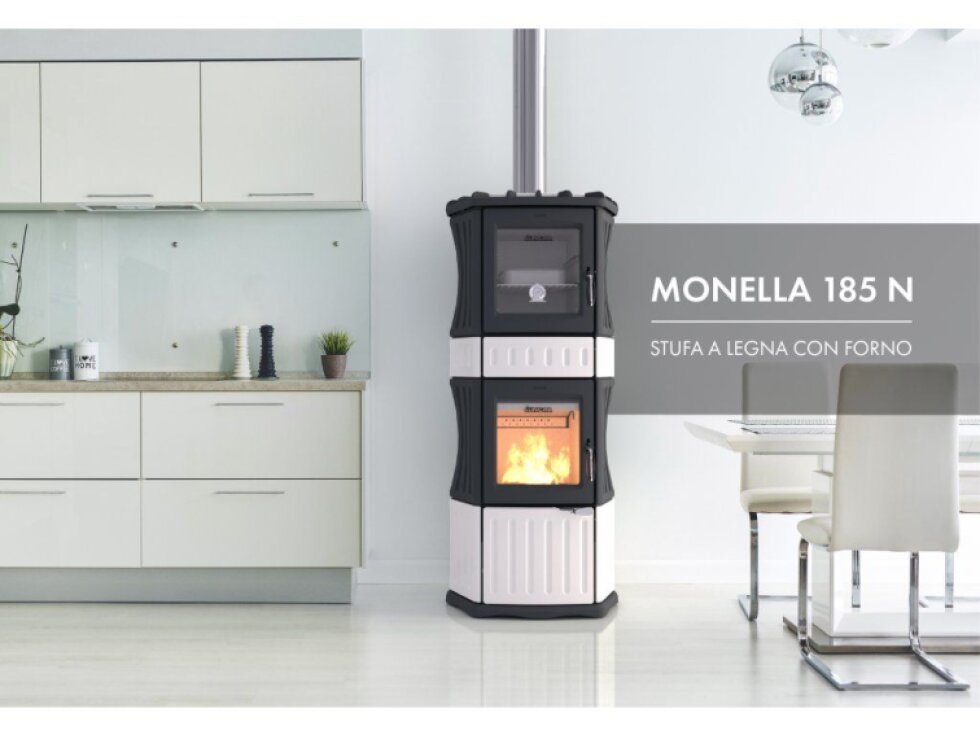 LINCAR MONELLA 185 N - Litinová krbová kamna s troubou