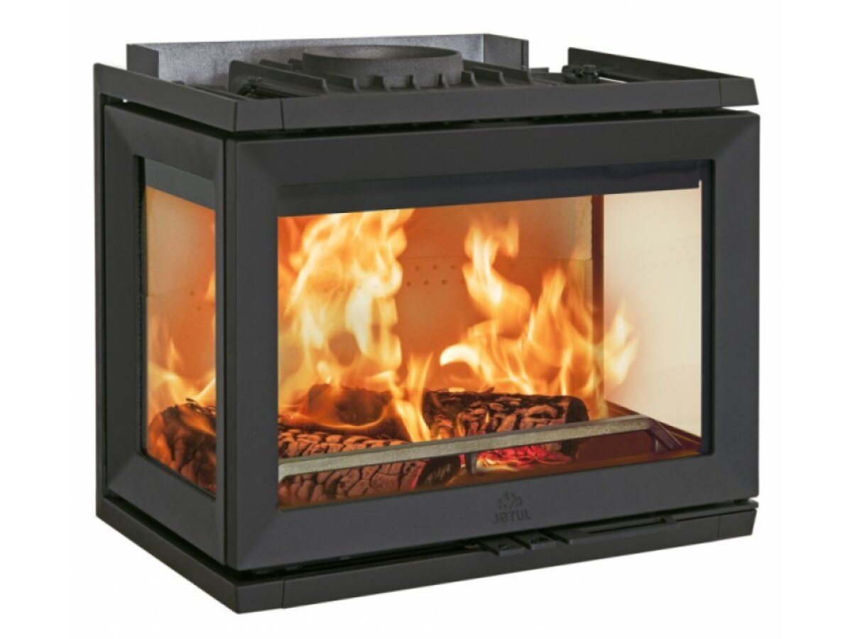 Jotul I 620 BP FRL Krbová vložka, trojstranné prosklení, černý lak