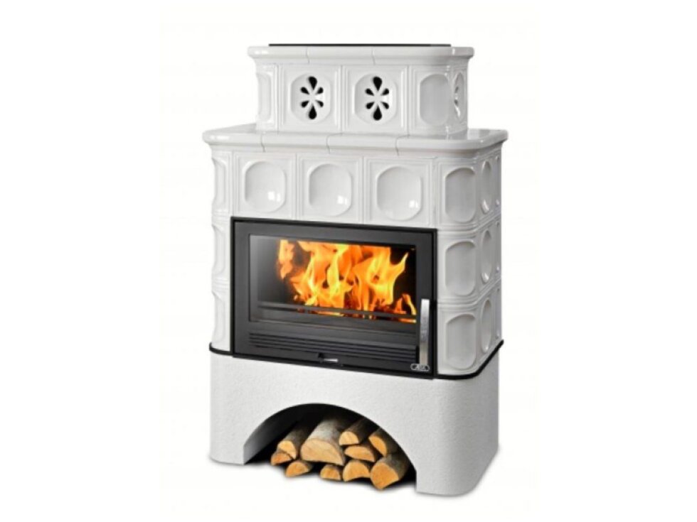 ABX Karelie - kachlová kamna s výměníkem 10 kW