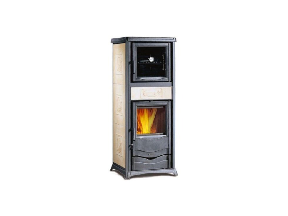 La Nordica TERMOROSSELLA PLUS FORNO D.S.A. 16 - Krbová kamna na dřevo s teplovodním výměníkem