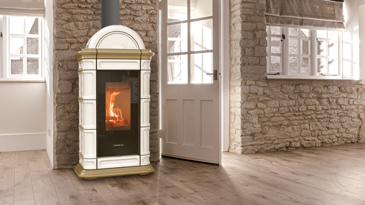 THERMOROSSI LIENZ EVO WOOD - Kachlová kamna na dřevo