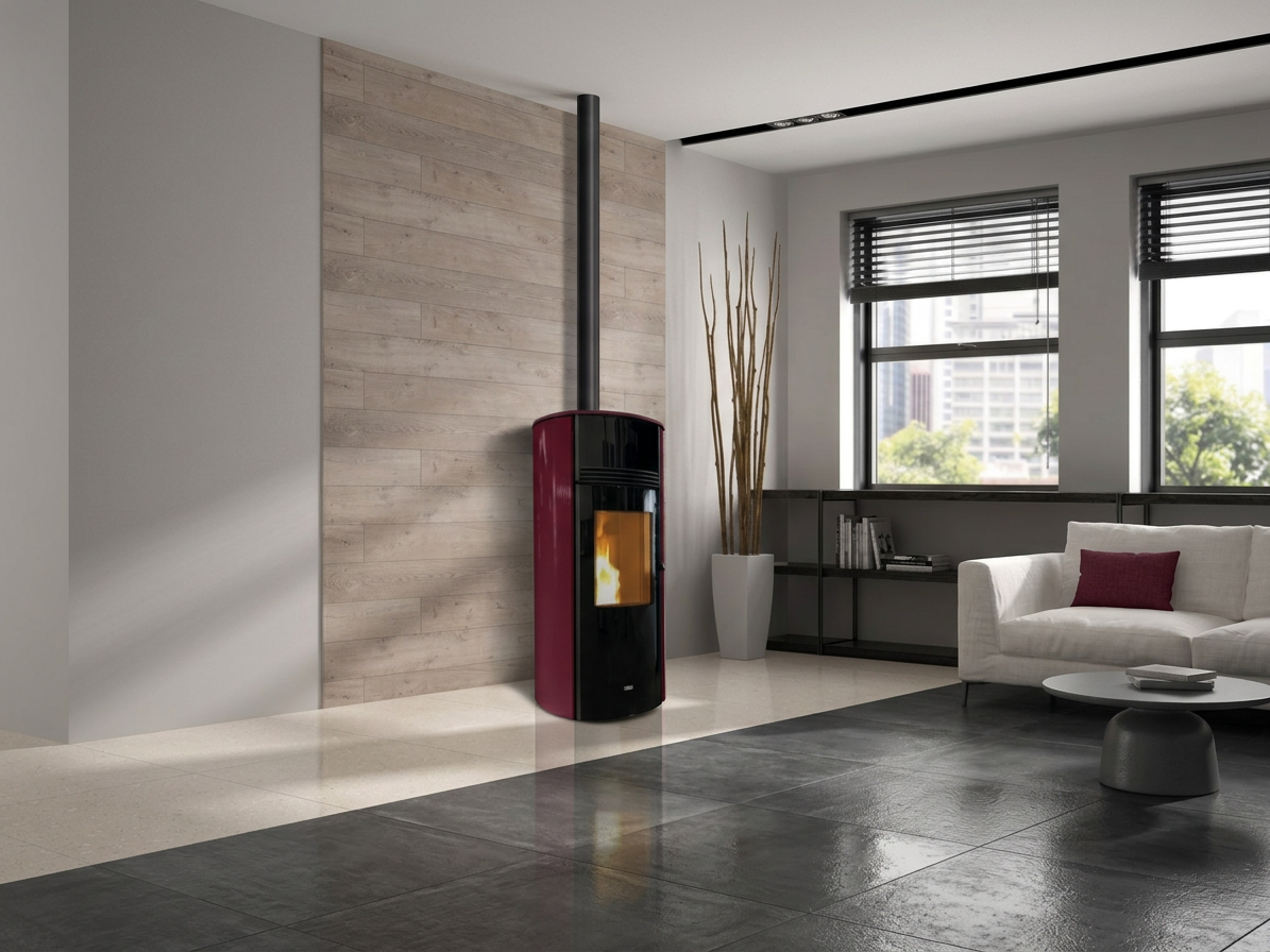 Klover THERMOSUPER 120 - kamna na pelety s výměníkem