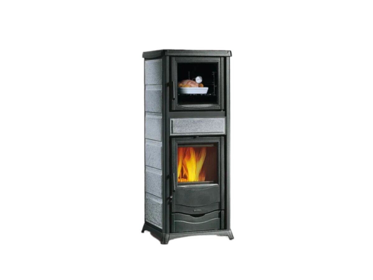 La Nordica ROSSELLA PLUS FORNO 165 KÁMEN - Krbová kamna na dřevo s troubou