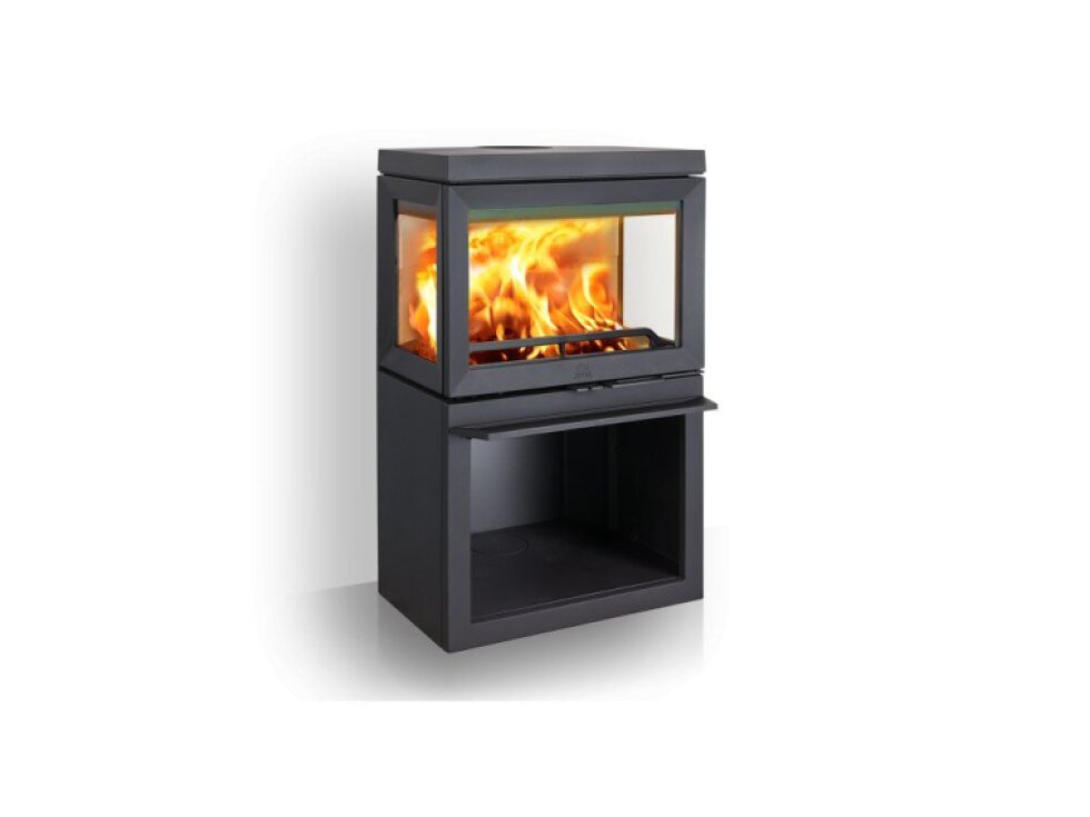Jotul F 520 BP - Krbová litinová kamna na dřevo,černý lak