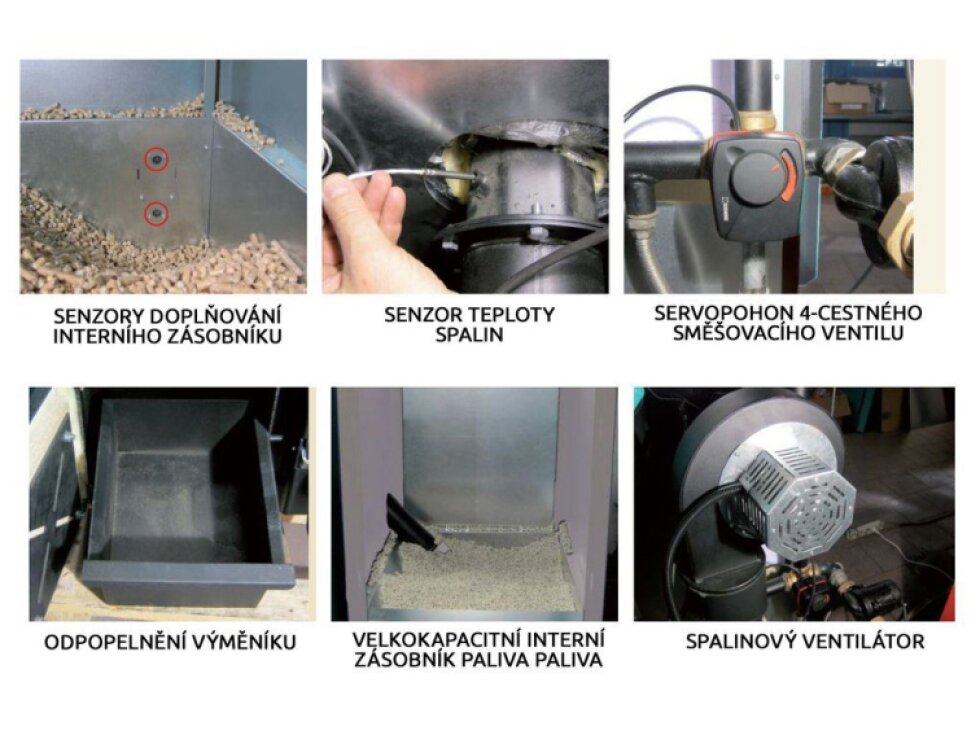 Kalor Automatik 31 - Automatický kotel na pelety, biomasu