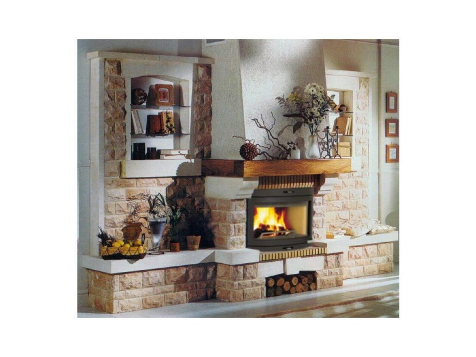 Jotul I 400 BP Panorama černý lak Krbová vložka