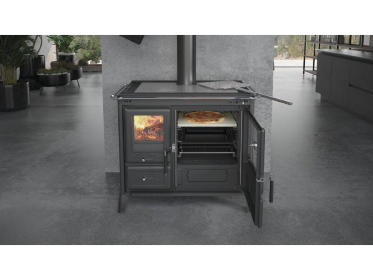 La Nordica GARDENIA XXL STEEL - Sporák na tuhá paliva 10 kW
