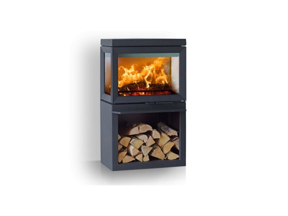 Jotul F 520 BP - Krbová litinová kamna na dřevo,černý lak