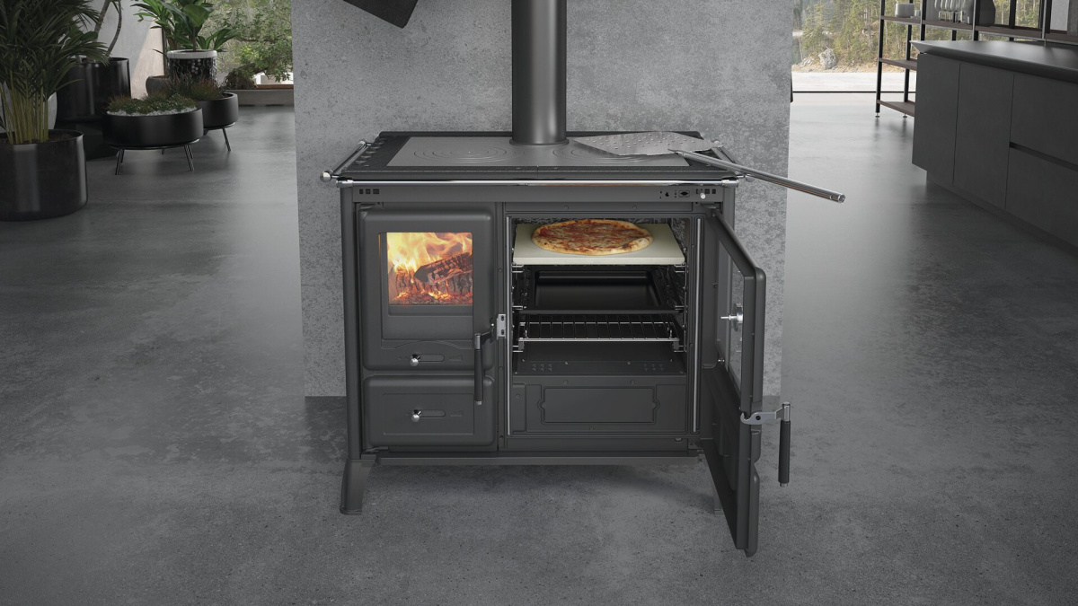 La Nordica GARDENIA XXL PETRA - Sporák na tuhá paliva 10 kW