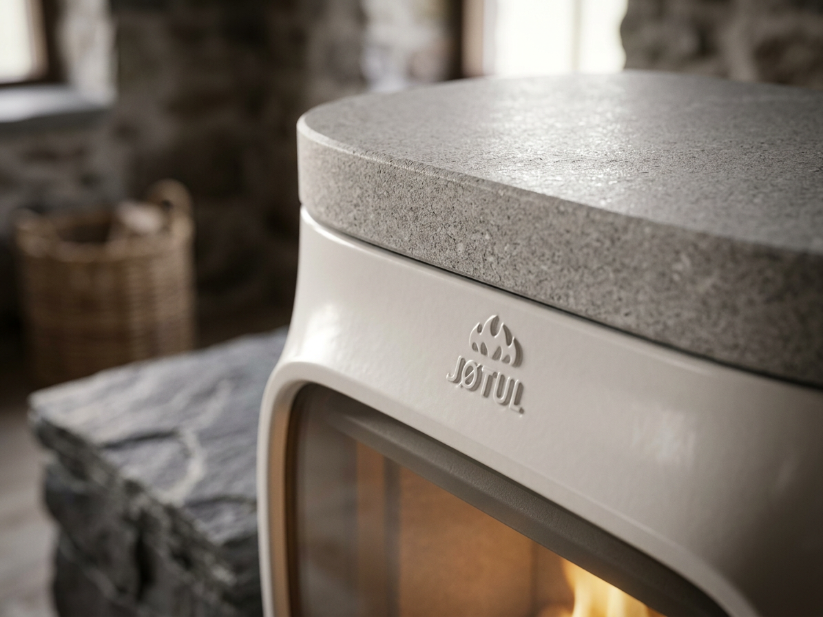 Mastková horní deska ( horní vývod), bílý smalt - pro Jotul F 105