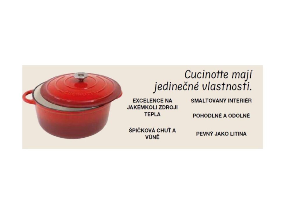 Smaltovaný hrnce La Nordica -ovál ø 24 / 4 liters