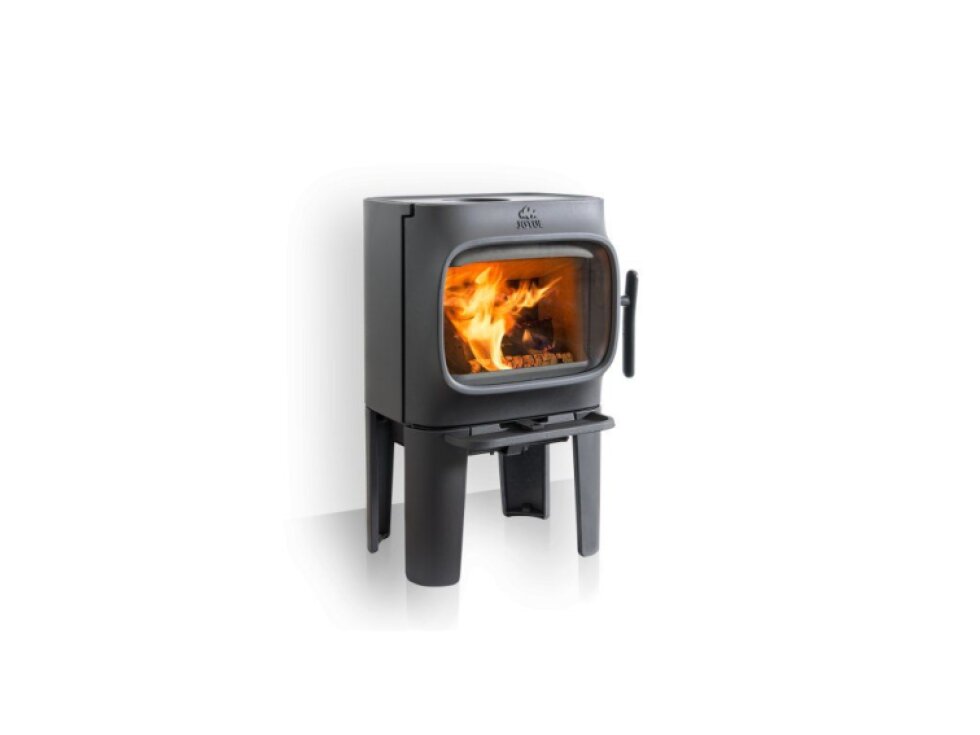 Jotul F 105 R LL - Krbová litinová kamna na dřevo, dlouhé nohy,černý lak