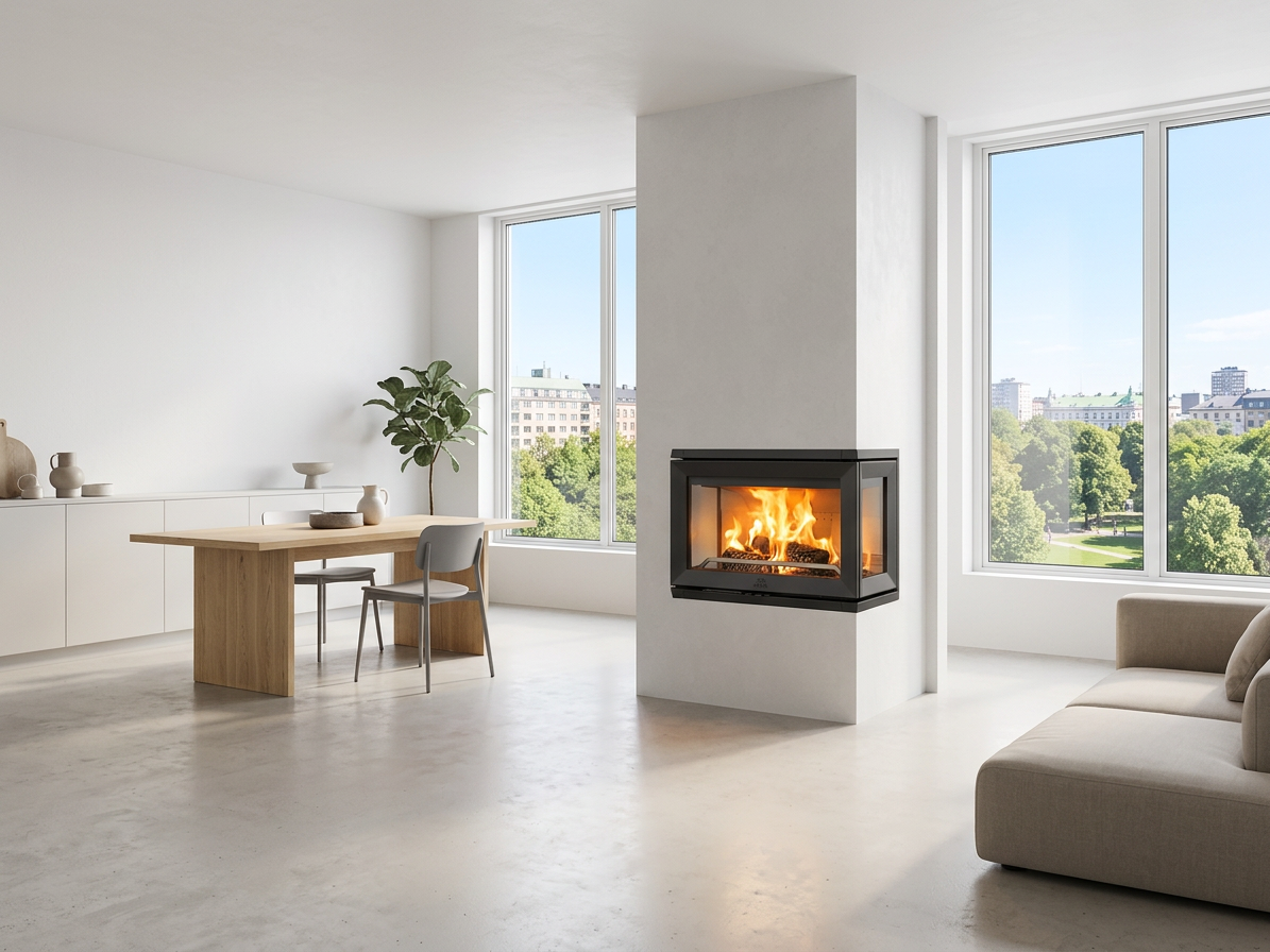 Jotul I 620 BP FRL Krbová vložka, trojstranné prosklení, černý lak
