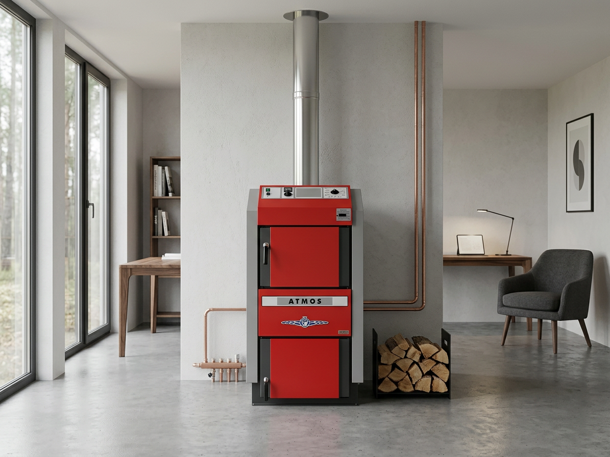 Atmos DC 30 GD - Zplynovací kotel DOKOGEN s automatickým zapalováním s elektronickou regulací ACD 04- DOTACE NZÚ/NZÚ LIGHT