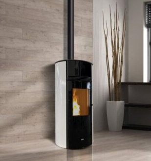 Klover THERMOSUPER 120 - kamna na pelety s výměníkem