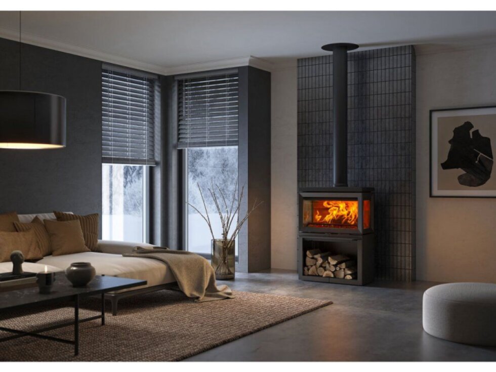 Jotul F 620 B - Krbová litinová kamna na dřevo,černý lak