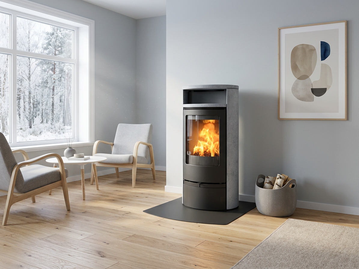 ABX Polar 5 litina - mastek - krbová kamna