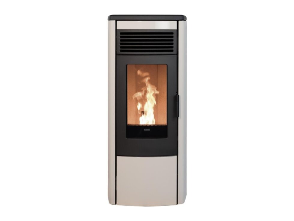 Klover AURA 120s MULTI AIR- kamna na pelety s rozvodem horkého vzduchu