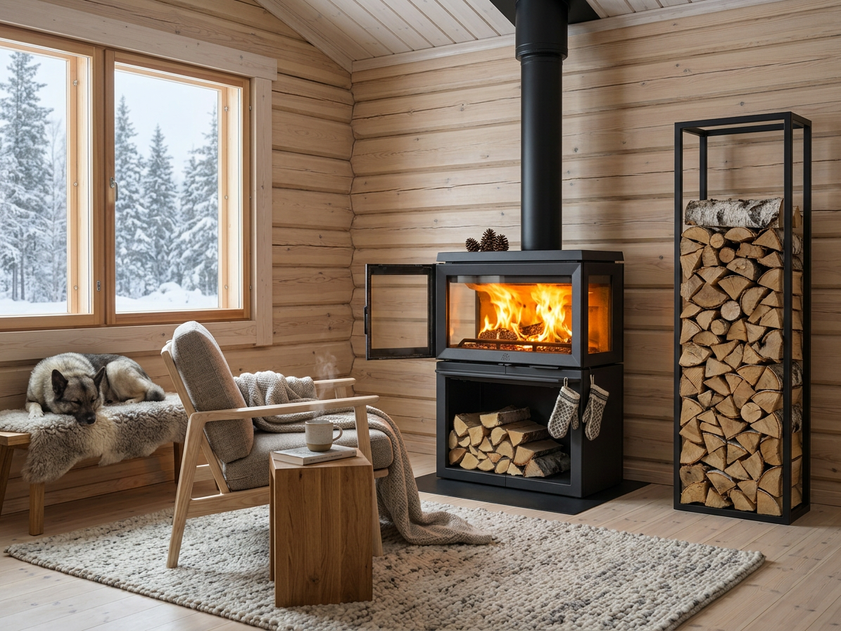 Jotul F 620 B - Krbová litinová kamna na dřevo,černý lak