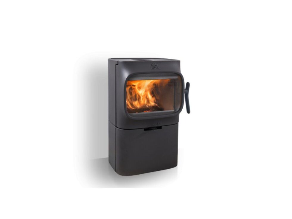 Jotul F 105 R B, podstavec, černý lak, Litinová kamna