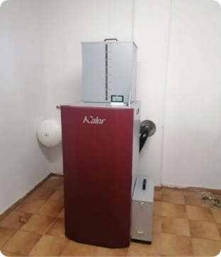 Kalor Kompakt 20 - automatický kotel na pelety s automatickým proroštováním - zvýhodněná cena s instalací