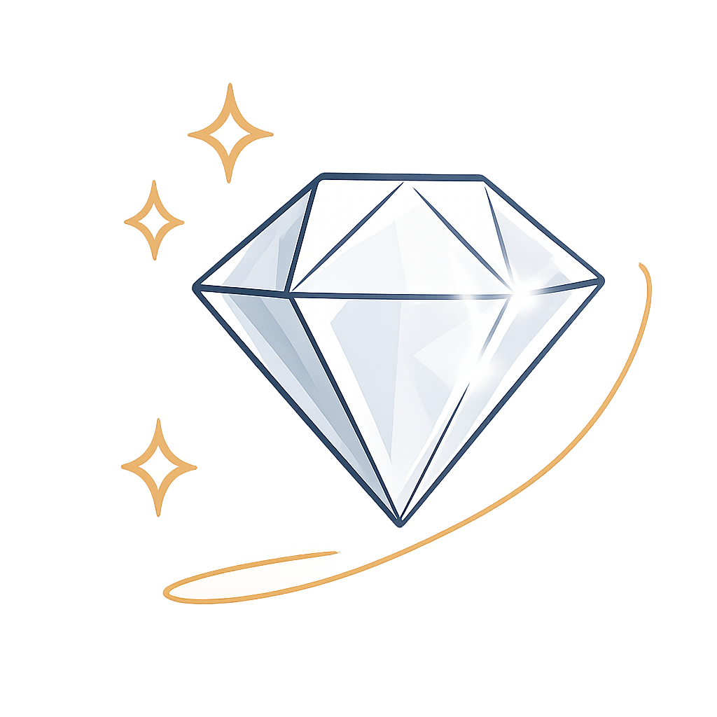 Elegantní náhrdelník Sapphire Drop