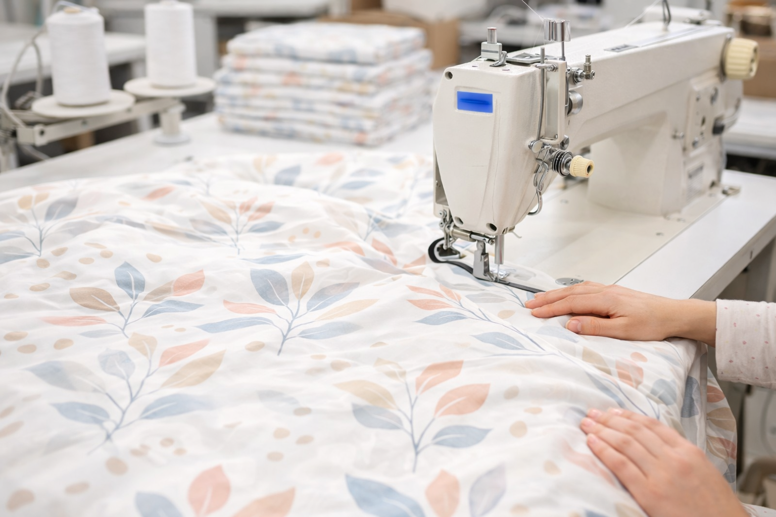 LIVIA HOME Soft Leaves – bavlněné povlečení