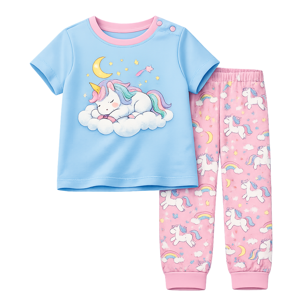 Dětské pyžamo - růžové