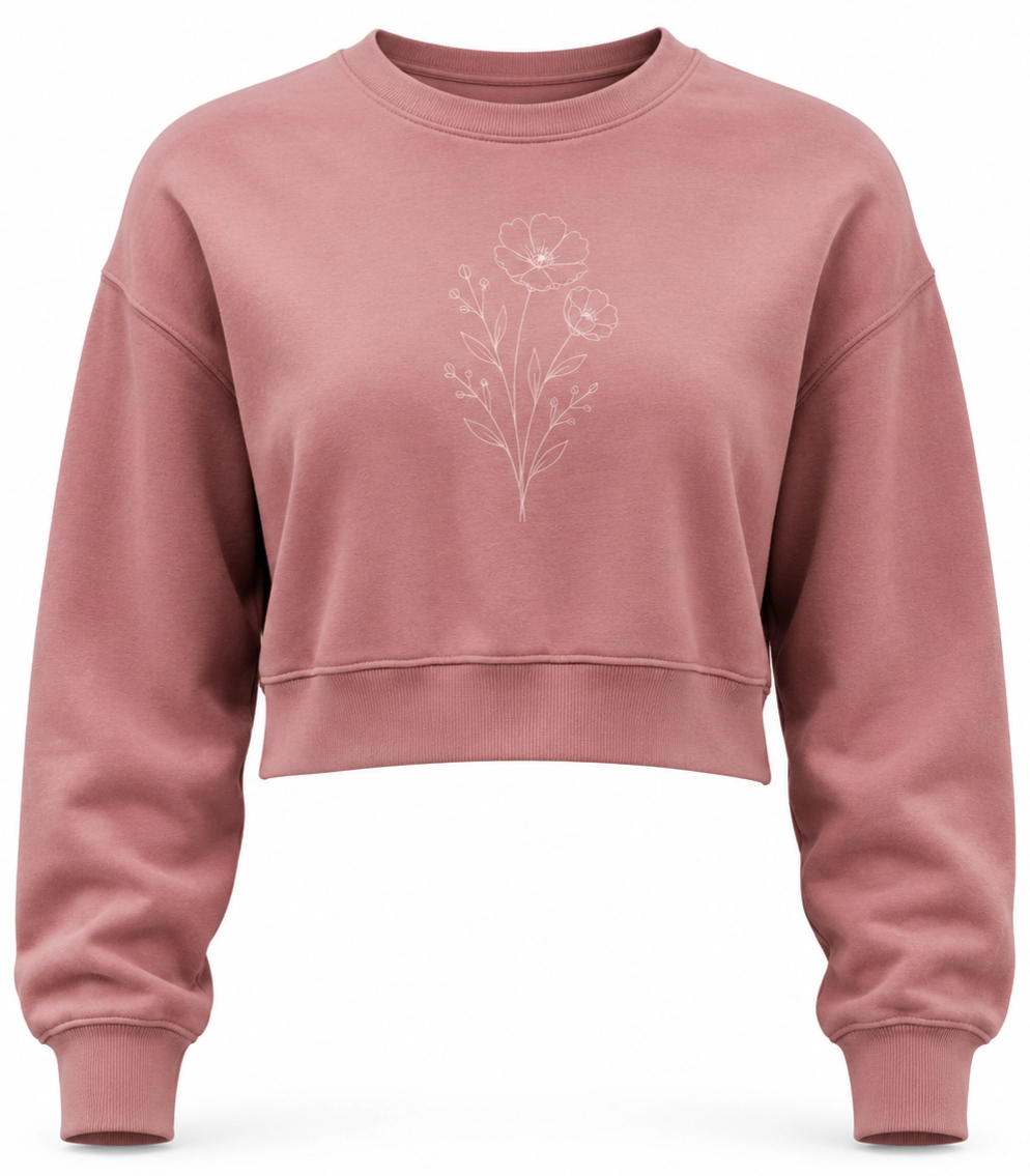 Oversize tričko Midnight Bloom