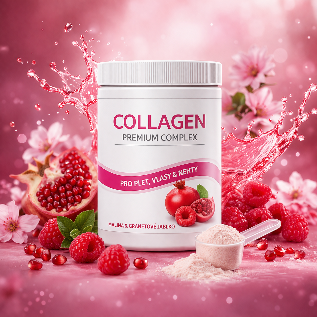 COLLAGEN - MALINA A GRANÁTOVÉ JABLKO