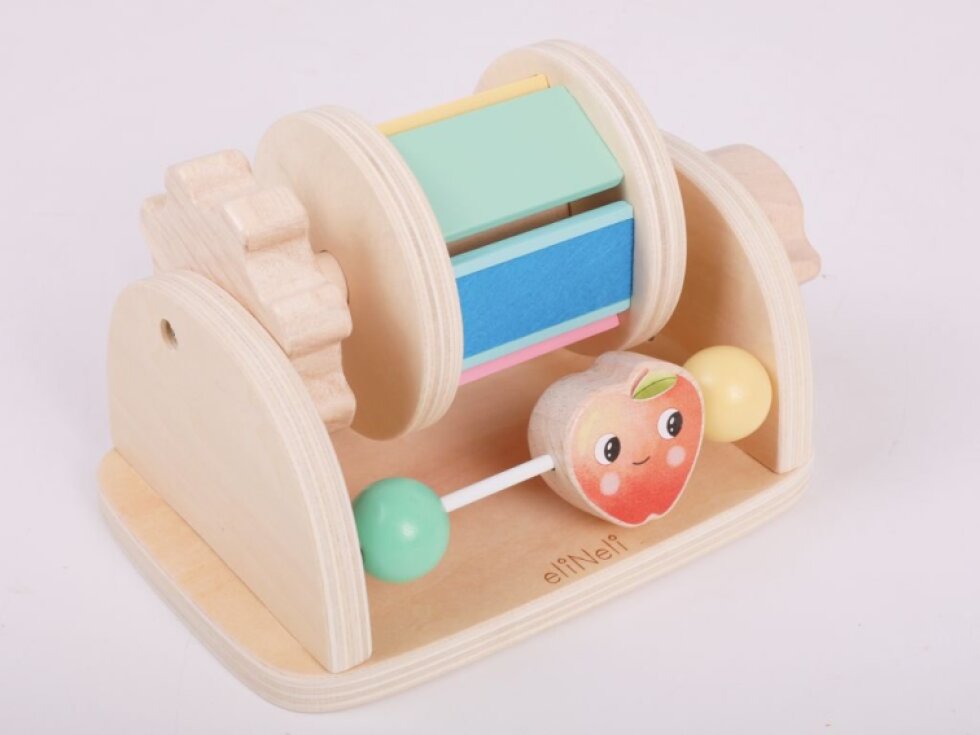 Dřevěný senzorický bubínek