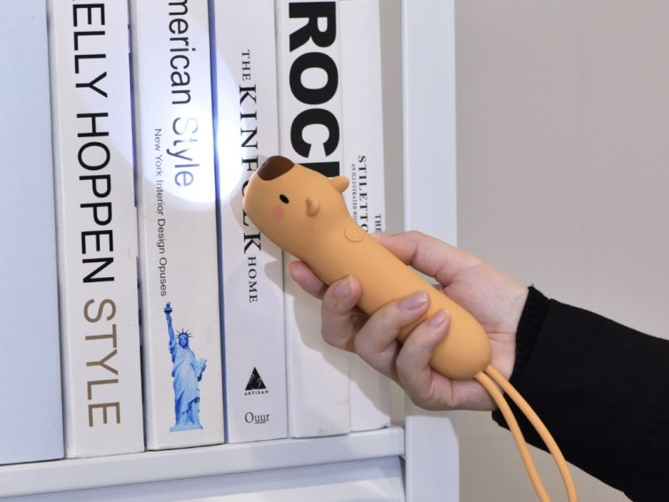 Dětská silikonová svítilna - kapybara