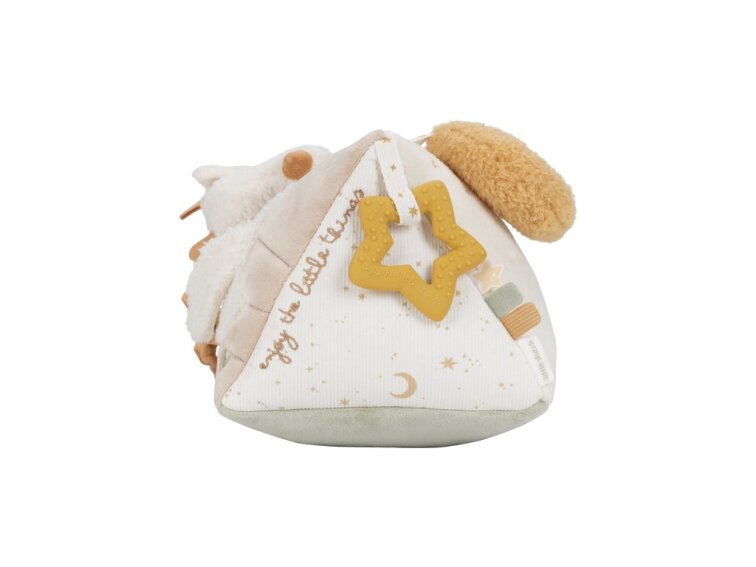 Polštářek trojhranný s aktivitami Newborn Naturals