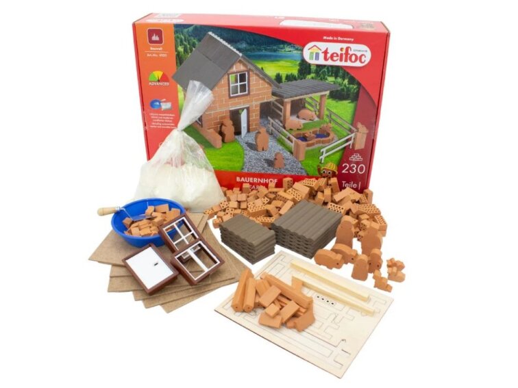 Stavebnice z cihel - Kreativní sada