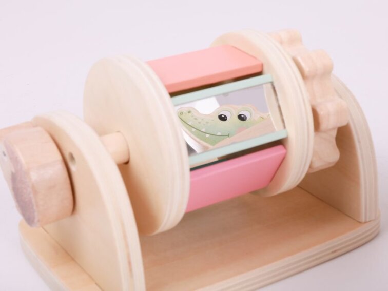 Dřevěný senzorický bubínek