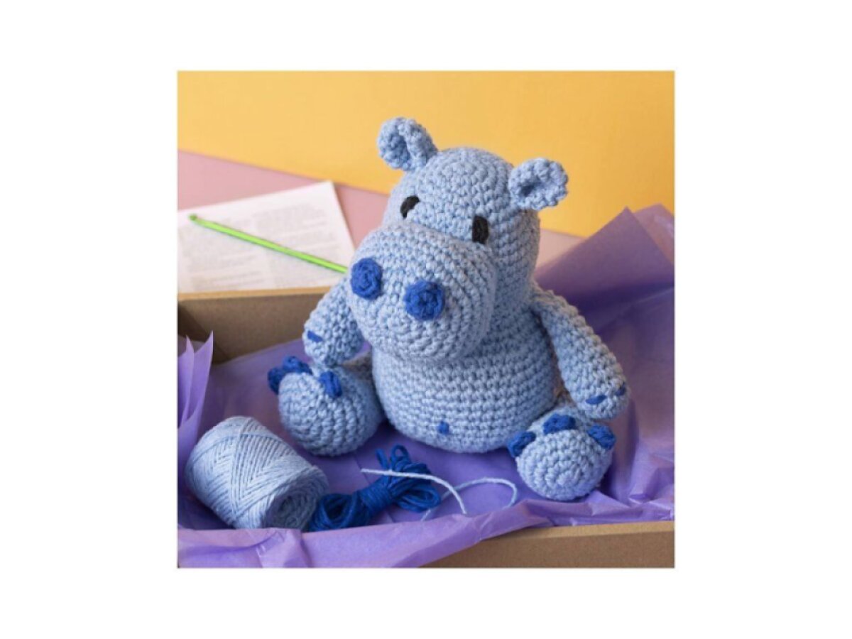 Sada na háčkování Amigurumi - hroch