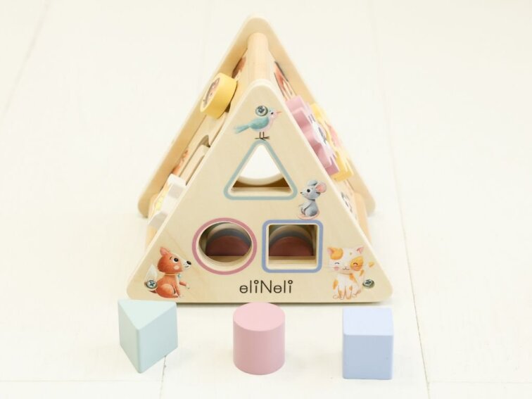 Activity board trojúhelník - Zvířátka