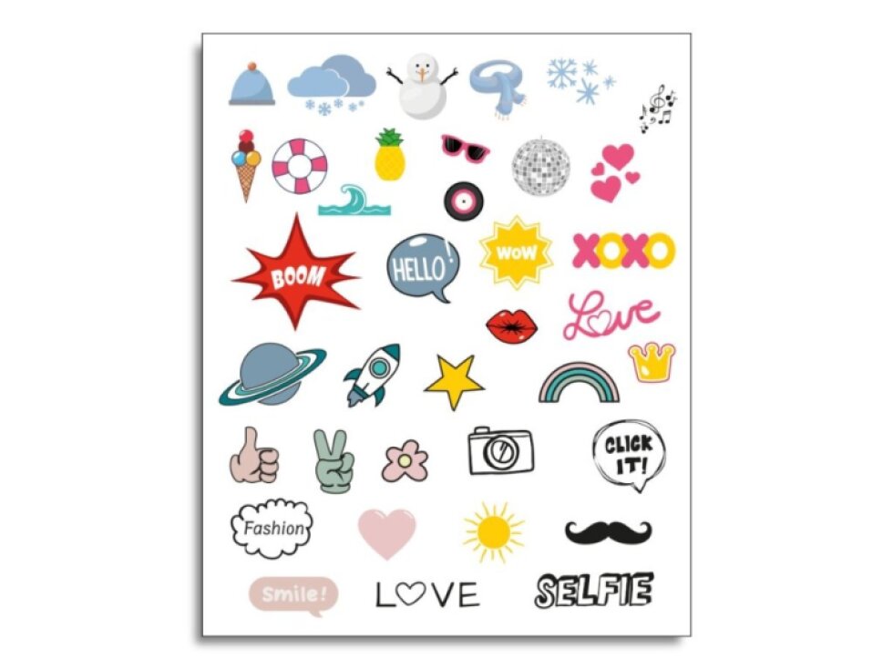 Instant fényképezőgép Kidyprint - piros