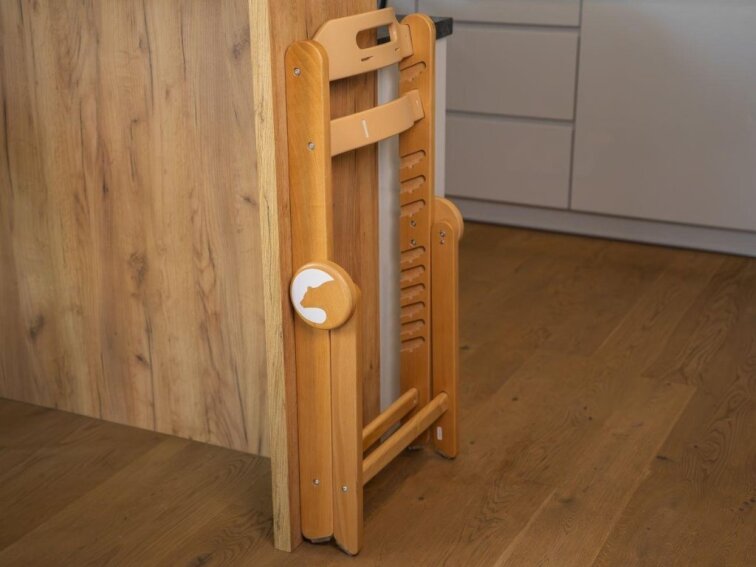 Jídelní židlička Kidnort Drömmer Unique hnědá