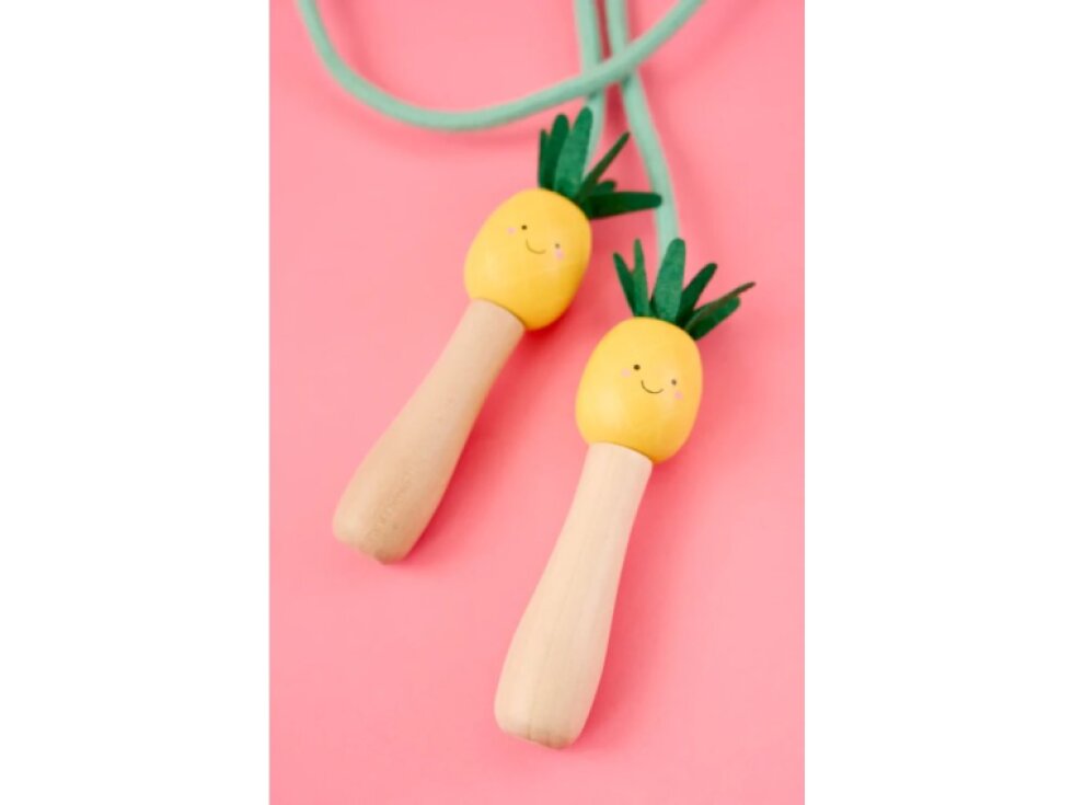 Uže za preskakanje ananas – u upotrebi