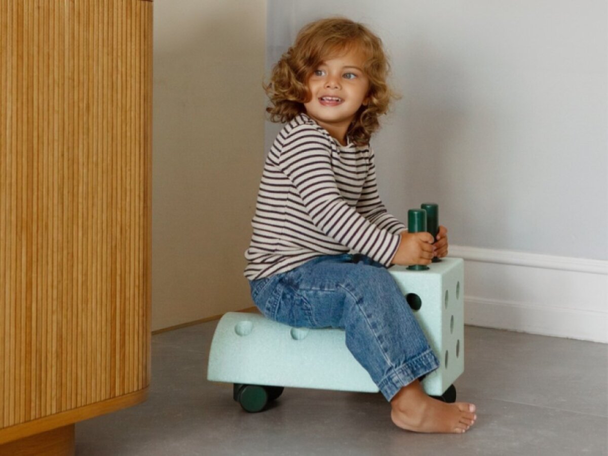 MODU bloky - Tiny Ride set mint/zelená